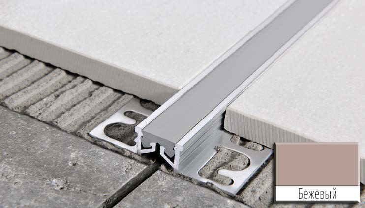 Вставка из резины Progress Profiles Proflex IGCB 2.5 м. (бежевый)