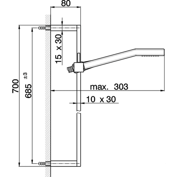 Душевой гарнитур Cisal Shower DS01004040