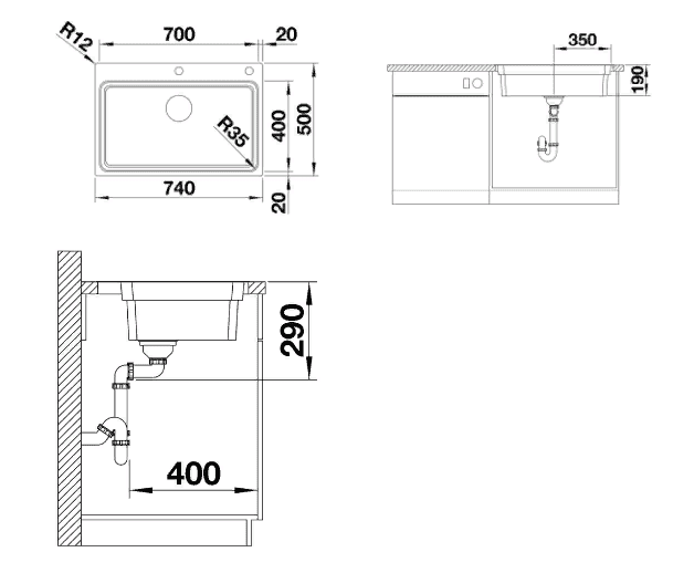Профиль для скрытого освещения Orac Decor Orac Luxxus C364