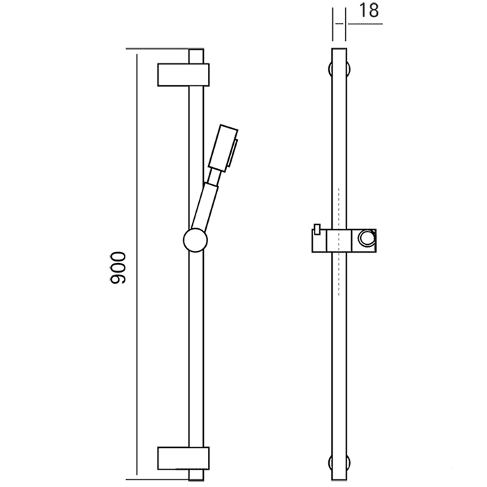 Душевой гарнитур Cisal Xion DS010630D1