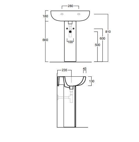 Пьедестал Simas Lft Spazio/E-LineE-Line CN200bi