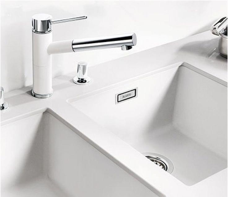 Смеситель для кухни Blanco Alta-S Compact Хром/Белый 515327