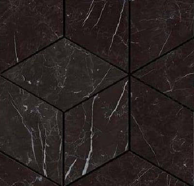 Мозаика Atlas Concorde Marvel Stone Nero Marquina Mosaico Esag. Lapp. AS2K 30х35