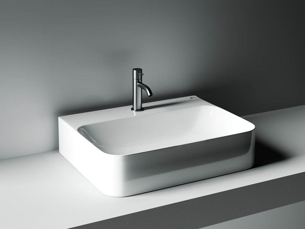 Раковина подвесная Ceramica Nova Aura CN2001 60x47 (белый), без донного клапана