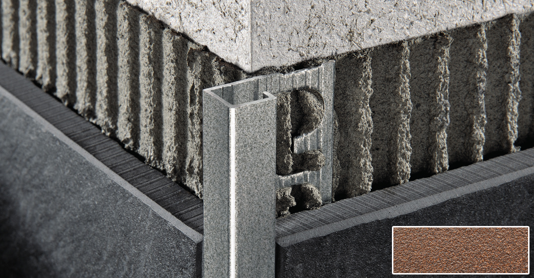 Профиль Progress Profiles Projolly Square PJQSA 125-SL10 2.7 м. (камень corten)