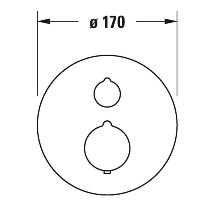 Смеситель для душа Duravit С.1 C14200014010