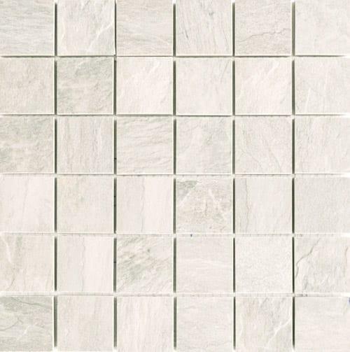 Мозаика Rex Ceramiche Ardoise Blanc Mosaico Grip 739356 30x30
