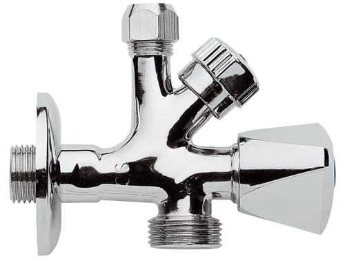 Кран комбинированный Remer 121T (хром)