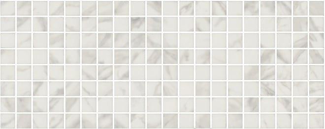 Декор Kerama Marazzi Алькала Белый Мозаичный MM7203 20x50