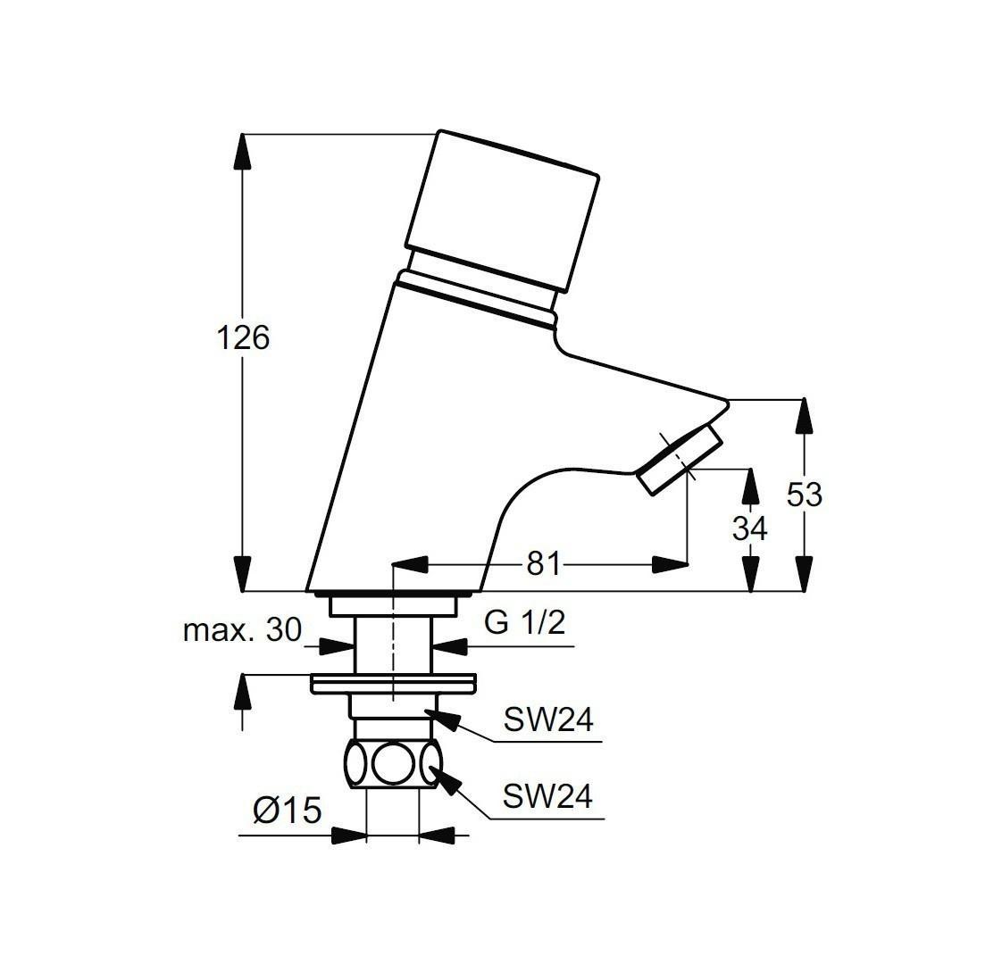 Смеситель для раковины Ideal Standard Ceraplus B8301AA