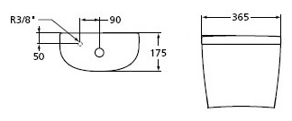 Бачок Ideal Standard Connect Arc E785601