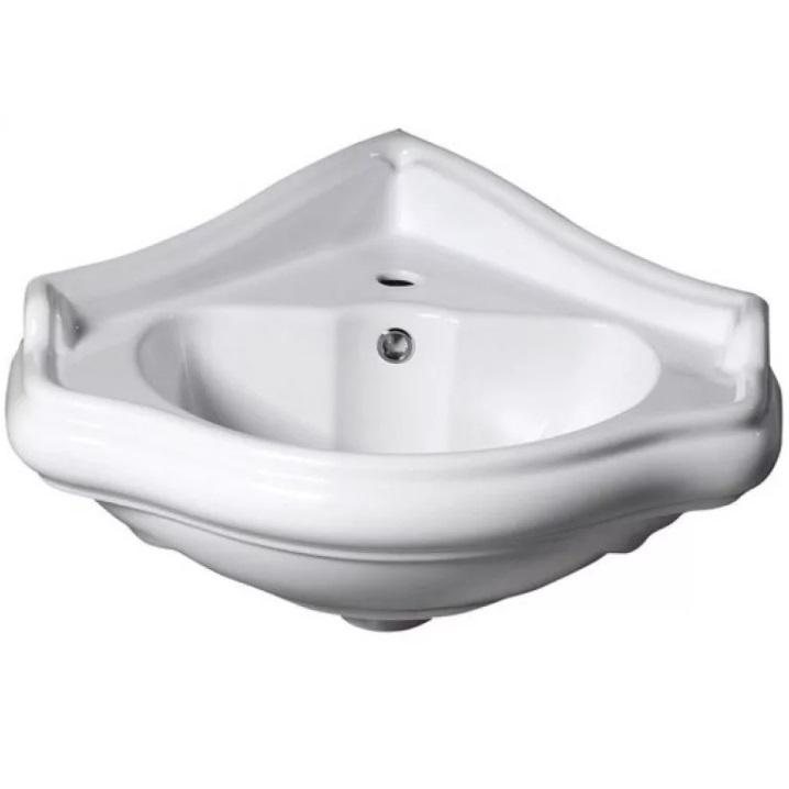 Раковина подвесная угловая Kerasan Retro 103201*1 56х40
