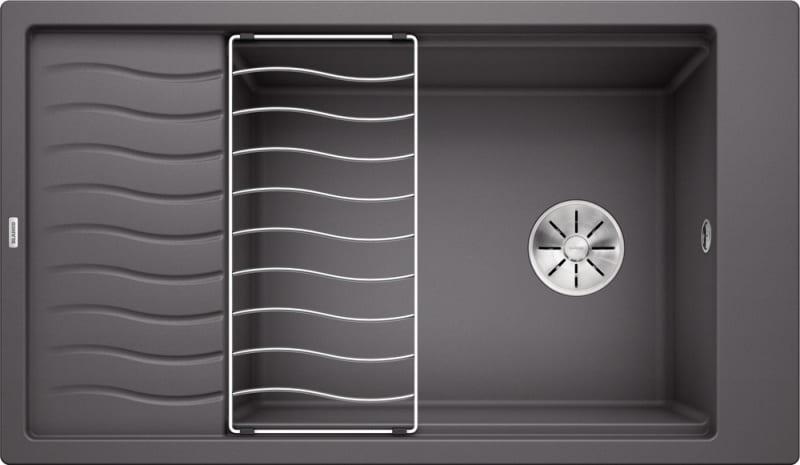 Мойка кухонная Blanco Elon XL 8 S Темная скала 524861 86х50