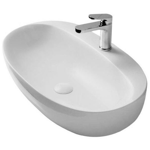 Раковина накладная Azzurra Elegance Soft ELLA060420CMBI/(ECI60M bi)*1 60х42