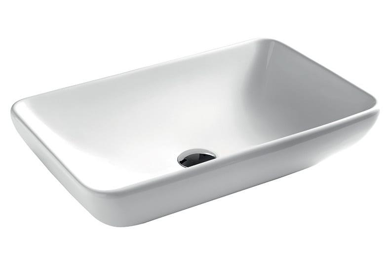 Раковина накладная Artceram Tai TAL001 01 00 bi 60х39