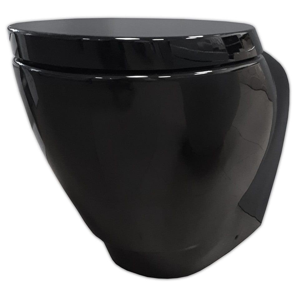 Унитаз напольный Simas Bohemien BO 01 nero 53.5x36.5