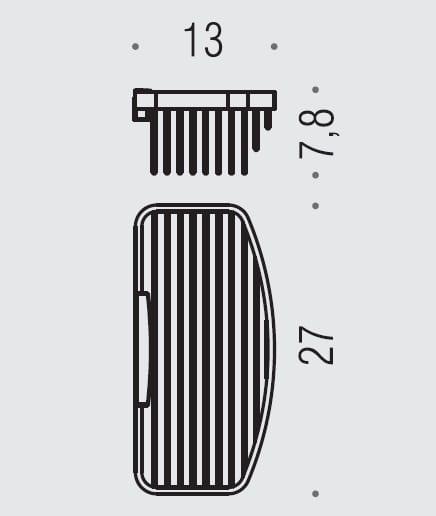 Полка Colombo Design Angolari B9646
