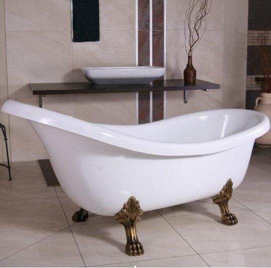 Ванна отдельностоящая Kerasan Retro 105593 bi/br 170х77