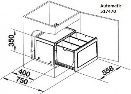 Мусорная система Blanco Botton Pro 60 Manual 517469