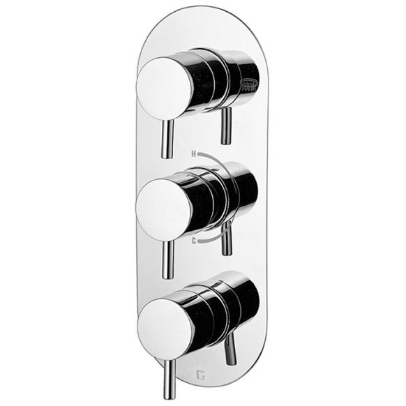 Смеситель для душа Gattoni Termostatici TS994/22C0cr