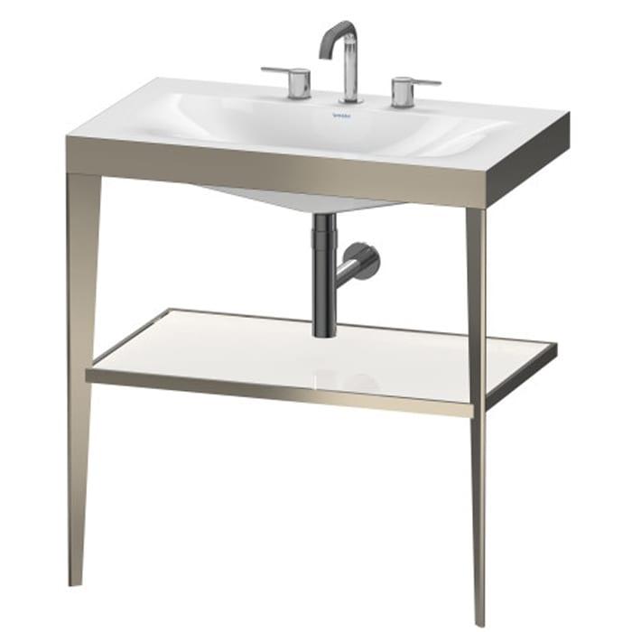 Консоль напольная с раковиной Duravit XViu XV4715TB185 80x48