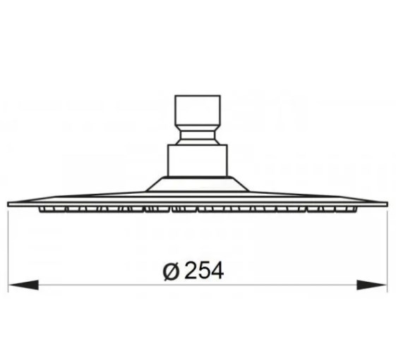 Верхний душ BelBagno Nova BB-SLDC2-IN