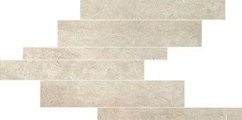 Мозаика Rex Ceramiche Ardoise Ivoire Modulo Listello Sfalsato 739363 21x40
