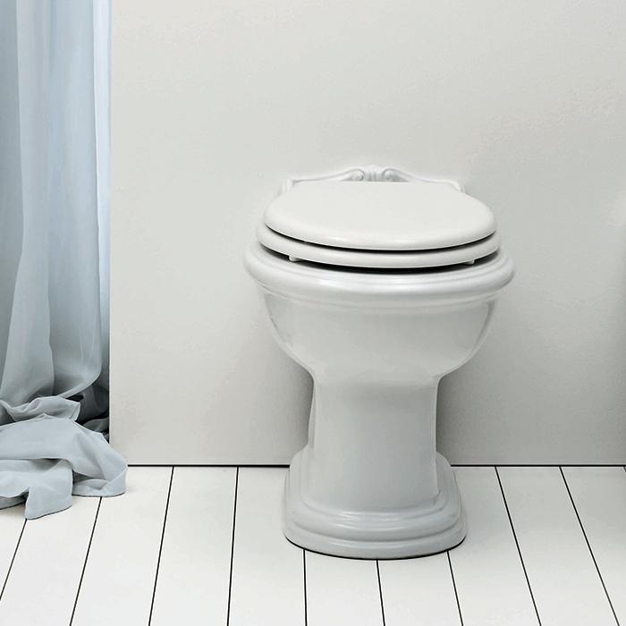 Унитаз напольный Azzurra Jubilaeum JUVCTP000000BI/(JUB110/P bi) 59х40