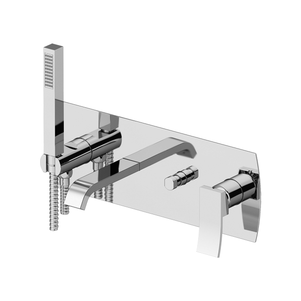 Смеситель для ванны Gattoni Ely 8805/88C0 cr