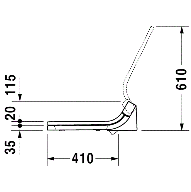Сиденье Duravit Starck C SensoWash 610001002000300