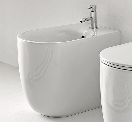 Биде напольное Kerasan Nolita 532001*1 55х35