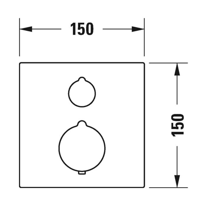 Смеситель для душа Duravit С.1 C14200013010