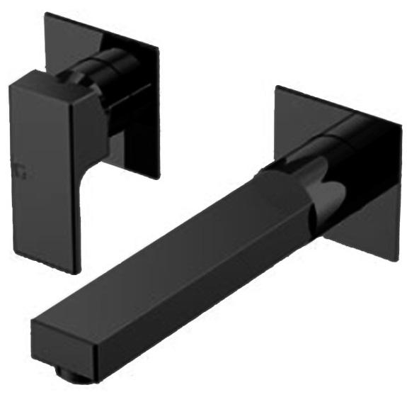 Смеситель для раковины Gattoni Kubik Nero Opaco 2539/25NO