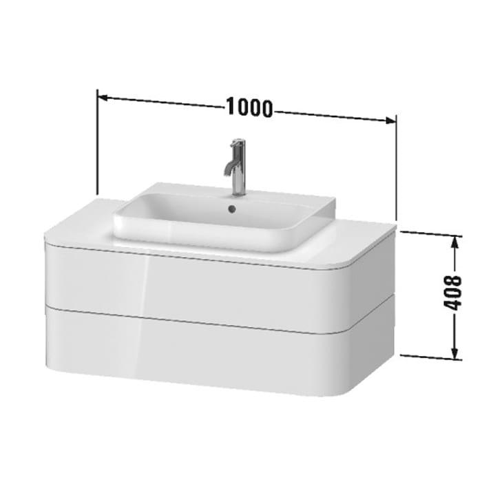 Тумба подвесная Duravit Happy D.2 Plus HP497109292 100x55