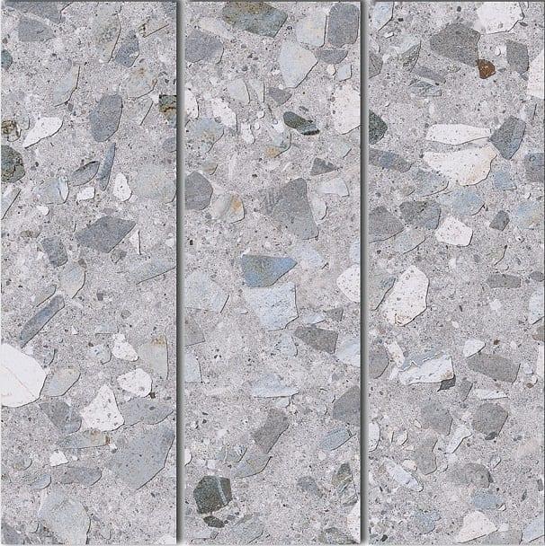 Декор Kerama Marazzi Терраццо Серый Мозаич. SG184/005 14.7х14.7
