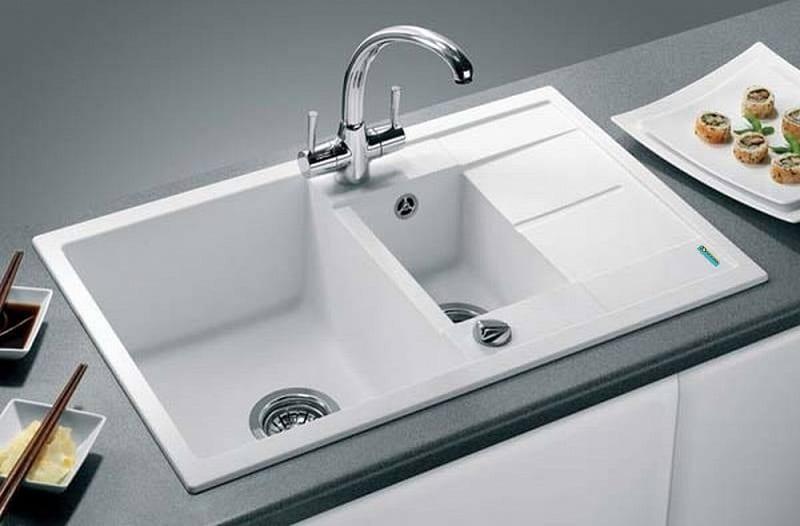 Мойка кухонная Blanco Metra 6 S Compact Белый 513468 78х50
