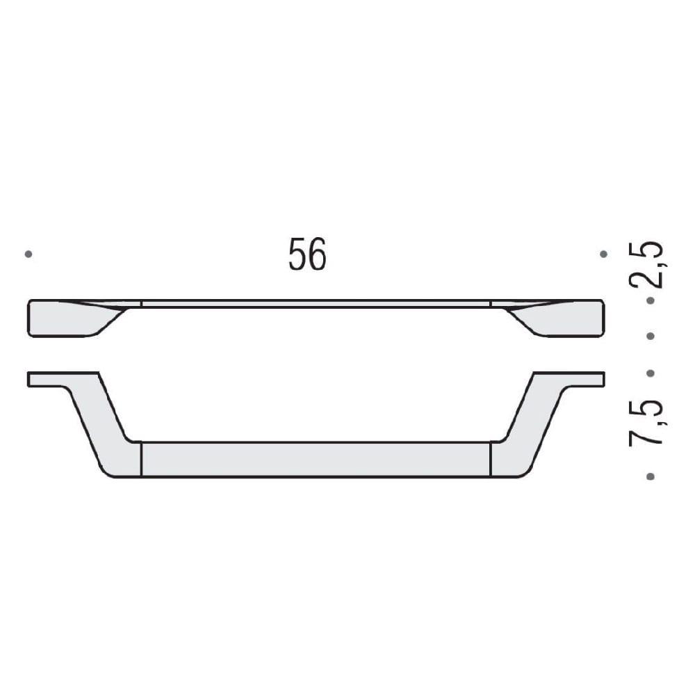 Полотенцедержатель Colombo Design Alize B2510 56 см