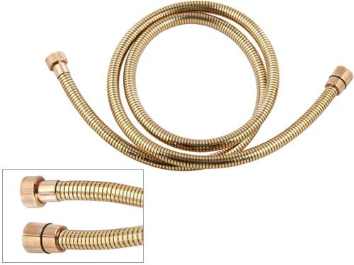 Шланг для душа 150 см. Remer 332cndr150 (золотой)