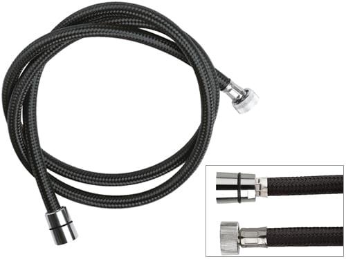 Шланг для душа 150 см. Remer 332CNNY150 (черный)
