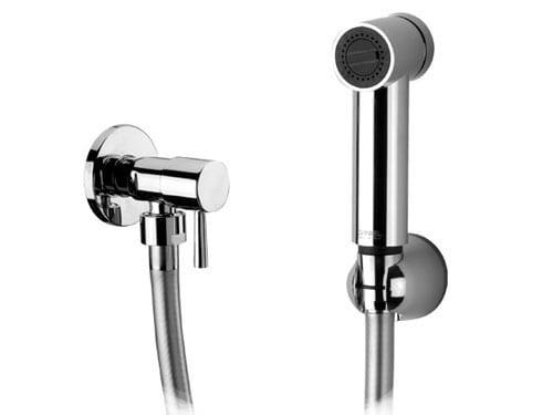 Душ-пистолет с шлангом и краном Remer Shut-Off 332EURM (хром)