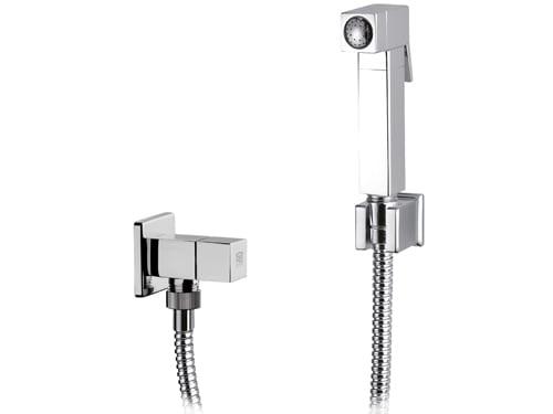 Душ-пистолет с шлангом и краном Remer Shut-Off 332RES (хром)