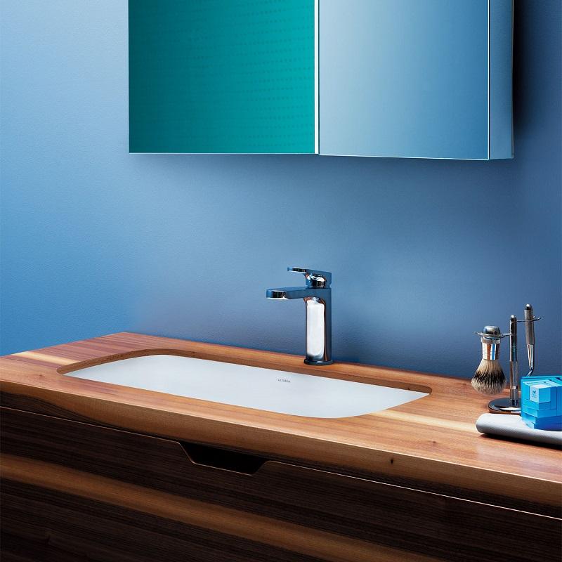 Раковина встраиваемая Azzurra Glaze GLLT05040000BI (GLZ 50x40/SP bi) 50х40