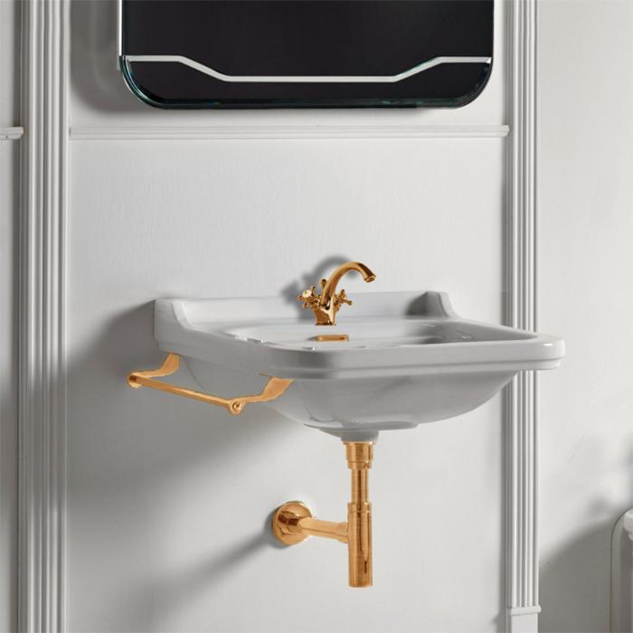Полотенцедержатель Kerasan Waldorf  740891 oro