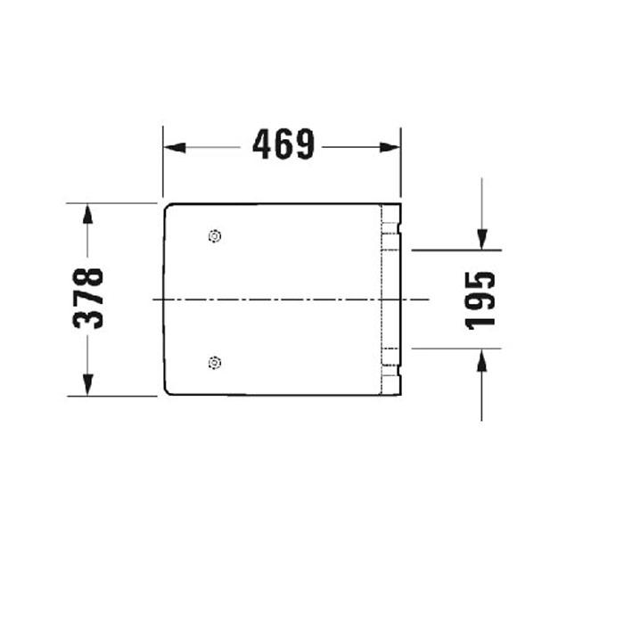 Сиденье для унитаза Duravit Vero Air 0022090000