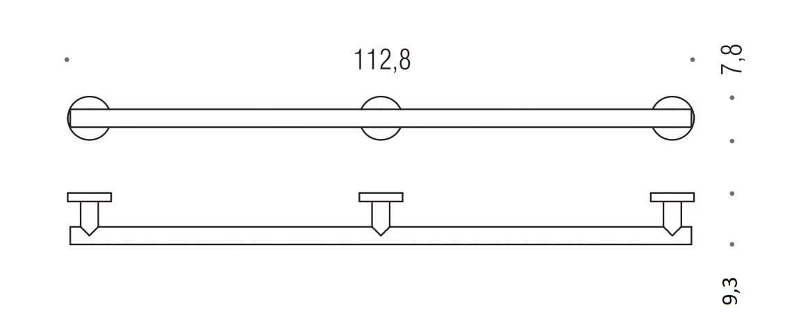 Поручень Colombo Design Comunita B9731