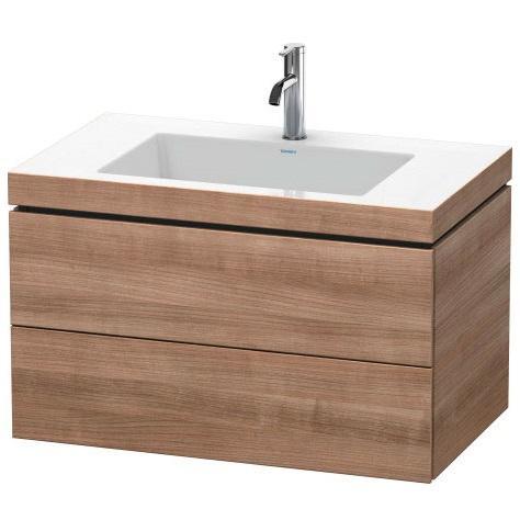 Комплект тумба с раковиной Duravit L-Cube LC6927O1313 80x48