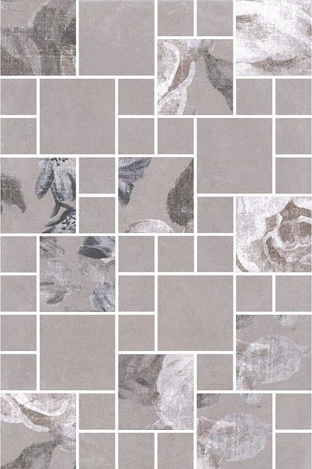 Декор Kerama Marazzi Александрия Серый Мозаич. 180/8266 20х30