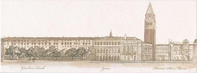 Декор Kerama Marazzi Сафьян Панорама Venezia STG/A577/15061 15х40