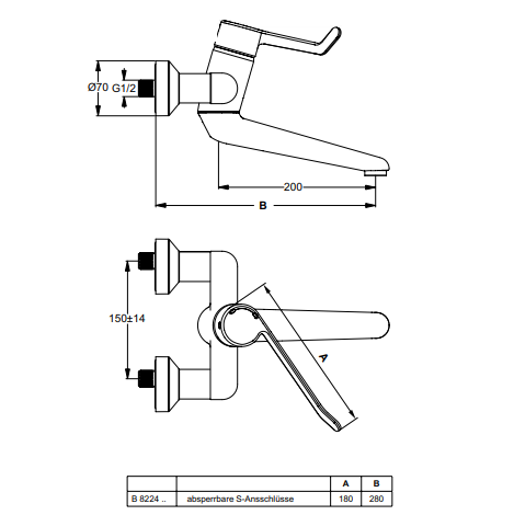 Смеситель для раковины Ideal Standard Ceraplus B8224AA