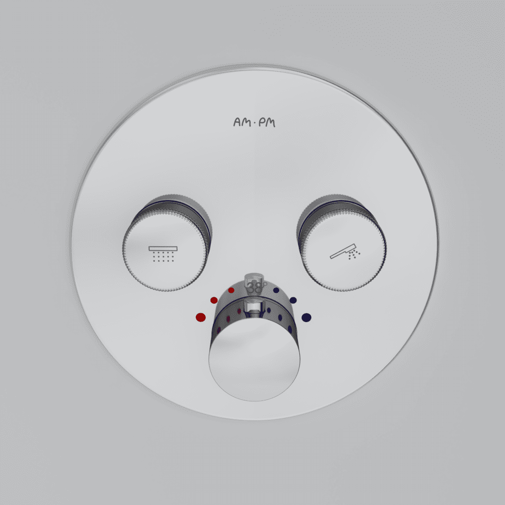 Смеситель для душа с термостатом AM.PM Inspire V2.0 TouchReel F50A85700